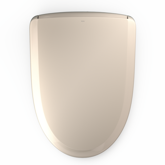 TOTO WASHLET S7A Electronic Bidet Toilet Seat with EWATER+ Bowl and Wand Cleaning and Auto Open and Close Classic Lid, Elongated, Sedona Beige