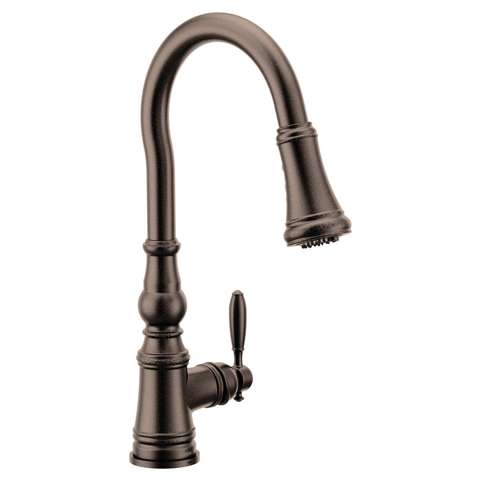 Weymouth Chrome 3 in 1 Water Filtration Pulldown Kitchen Faucet