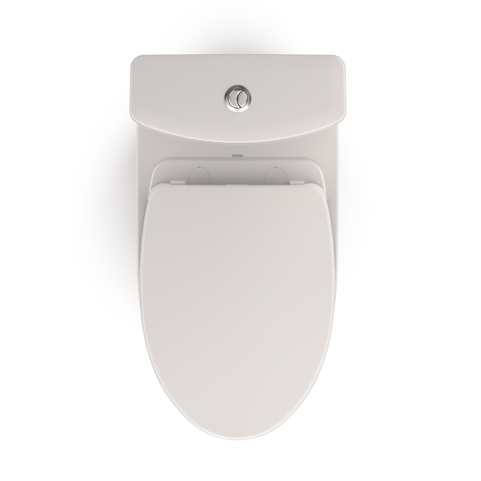 TOTO Aquia IV WASHLET+ Two-Piece Elongated Dual Flush 1.28 and 0.9 GPF Toilet with CEFIONTECT