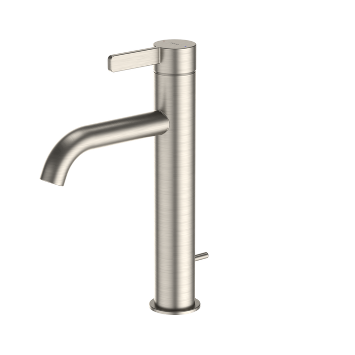 TOTO GF 1.2 GPM Single Handle Semi-Vessel Bathroom Sink Faucet with COMFORT GLIDE Technology, Brushed Nickel - TLG11303U#BN