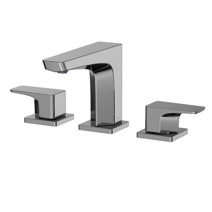 TOTO GE 1.2 GPM Two Handle Widespread Bathroom Sink Faucet, Polished Chrome