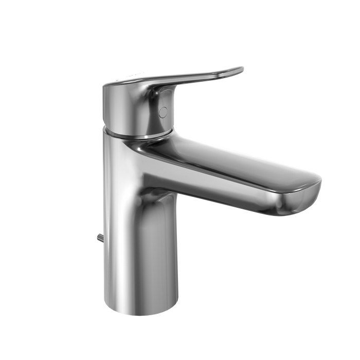 TOTO GS Series 1.2 GPM Single Handle Bathroom Sink Faucet with COMFORT GLIDE Technology and Drain Assembly, Polished Chrome
