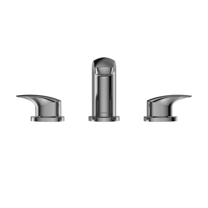 TOTO GM 1.2 GPM Two Handle Widespread Bathroom Sink Faucet, Polished Chrome