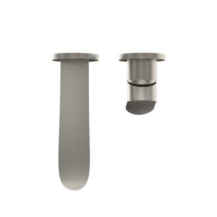 TOTO GO 1.2 GPM Wall-Mount Single-Handle Bathroom Faucet with COMFORT GLIDE Technology, Brushed Nickel