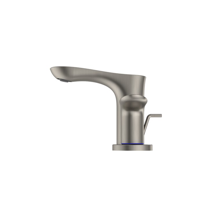 TOTO GO Series 1.2 GPM Two Handle Widespread Bathroom Sink Faucet with Drain Assembly, Brushed Nickel