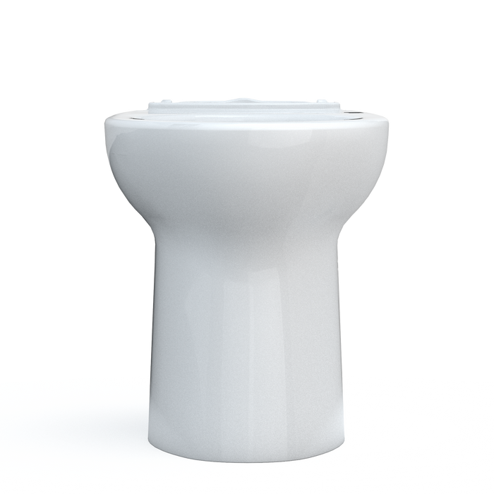 TOTO® Drake® Elongated Universal Height TORNADO FLUSH® Toilet Bowl with CEFIONTECT®, Cotton White