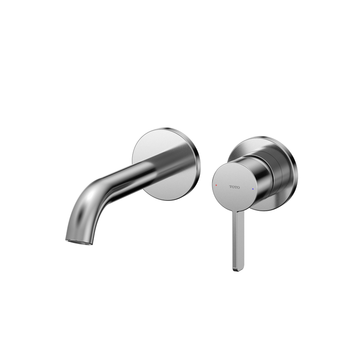 TOTO GF 1.2 GPM Wall-Mount Single-Handle Bathroom Faucet with COMFORT GLIDE Technology, Polished Chrome - TLG11307U#CP