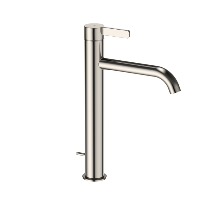 TOTO GF 1.2 GPM Single Handle Vessel Bathroom Sink Faucet with COMFORT GLIDE Technology, Polished Nickel - TLG11305U#PN