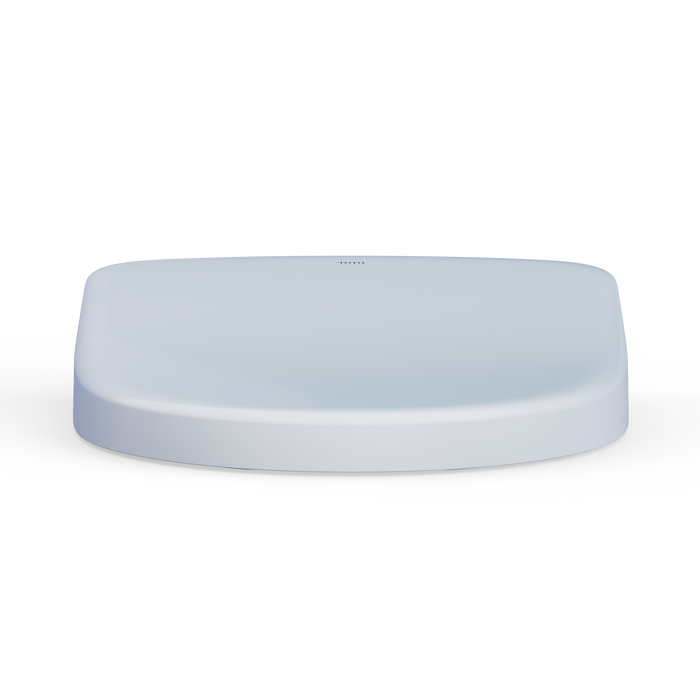 TOTO WASHLET+ S7 Electronic Bidet Toilet Seat with EWATER+ Bowl and Wand Cleaning and Contemporary Lid, Elongated, Cotton White