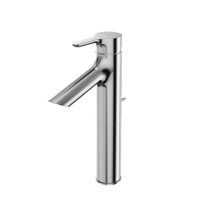 TOTO TLS01304U#CP LB Series 1.2 GPM Single Handle Bathroom Faucet for Semi-Vessel Sink with Drain Assembly