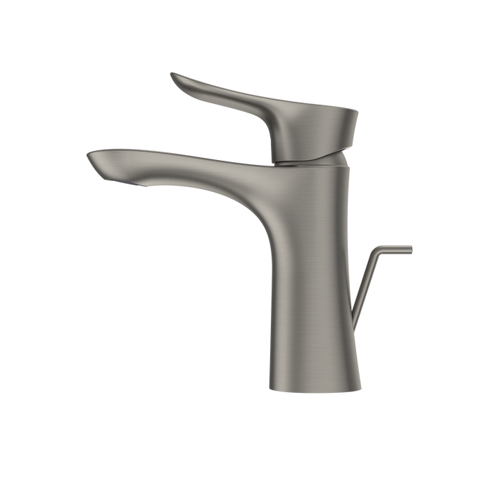 TOTO GO Series 1.2 GPM Single Handle Bathroom Sink Faucet with COMFORT GLIDE Technology and Drain Assembly, Brushed Nickel