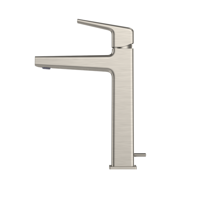 TOTO GB 1.2 GPM Single Handle Semi-Vessel Bathroom Sink Faucet with COMFORT GLIDE Technology, Brushed Nickel - TLG10303U#BN