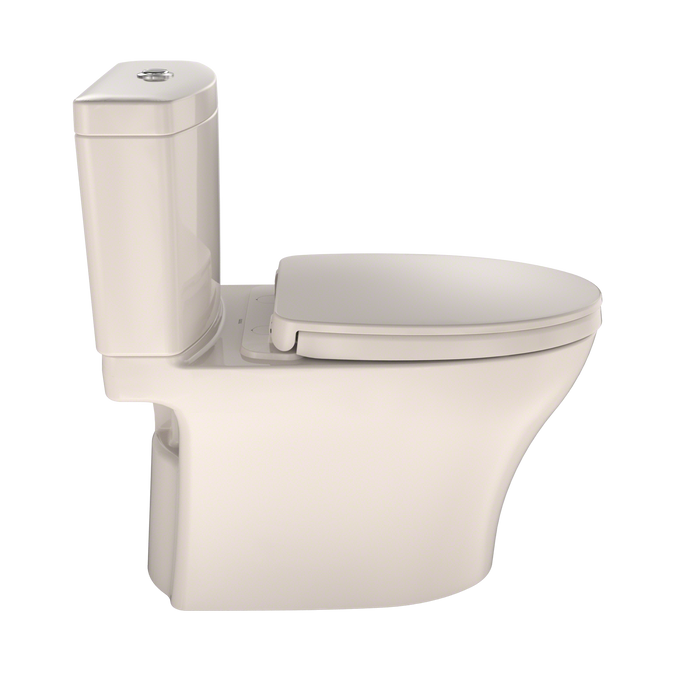 TOTO Aquia IV WASHLET+ Two-Piece Elongated Dual Flush 1.28 and 0.9 GPF Toilet with CEFIONTECT,  MS446124CEMGN#12