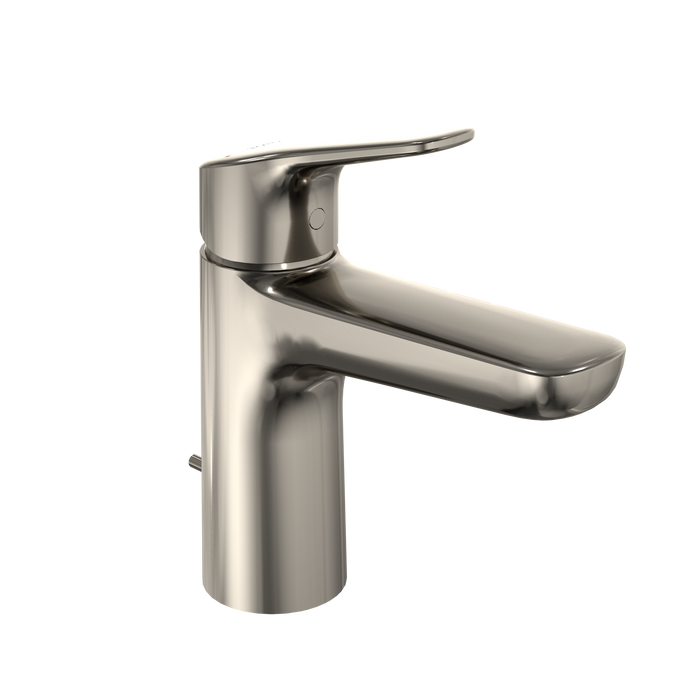 TOTO GS Series 1.2 GPM Single Handle Bathroom Sink Faucet with COMFORT GLIDE Technology and Drain Assembly, Polished Nickel