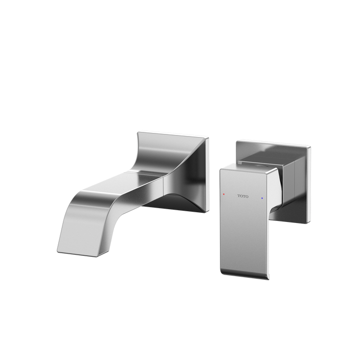 TOTO GC 1.2 GPM Wall-Mount Single-Handle Bathroom Faucet with COMFORT GLIDE Technology, Polished Chrome