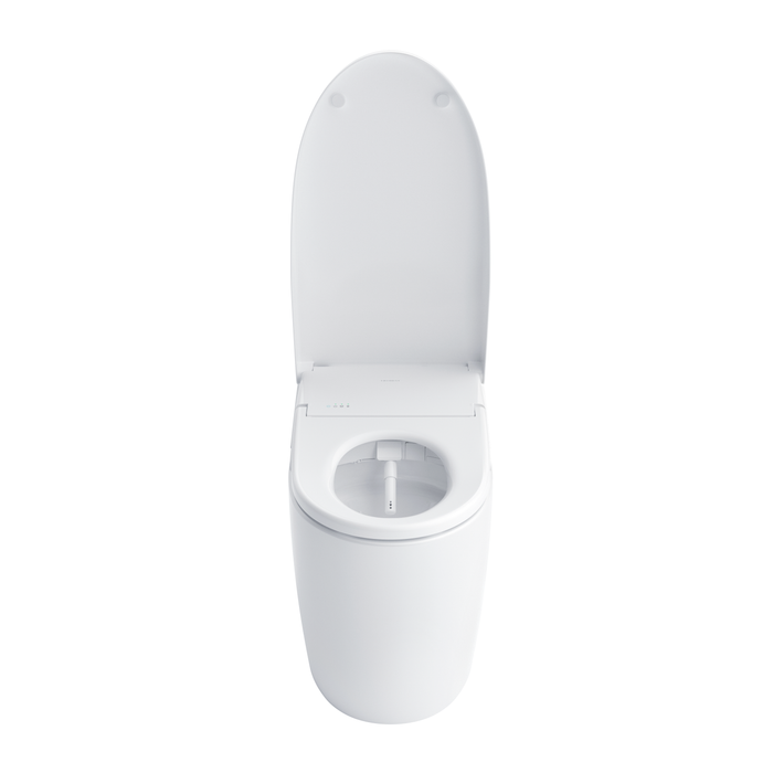 NEOREST AS Dual Flush 1.0 or 0.8 GPF Toilet with Integrated Bidet Seat and EWATER+, Cotton White