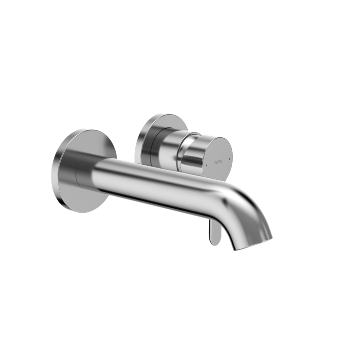 TOTO LB Series 1.2 GPM Wall-Mount Single-Handle Bathroom Sink Faucet, Polished Chrome - TLS01309U#CP