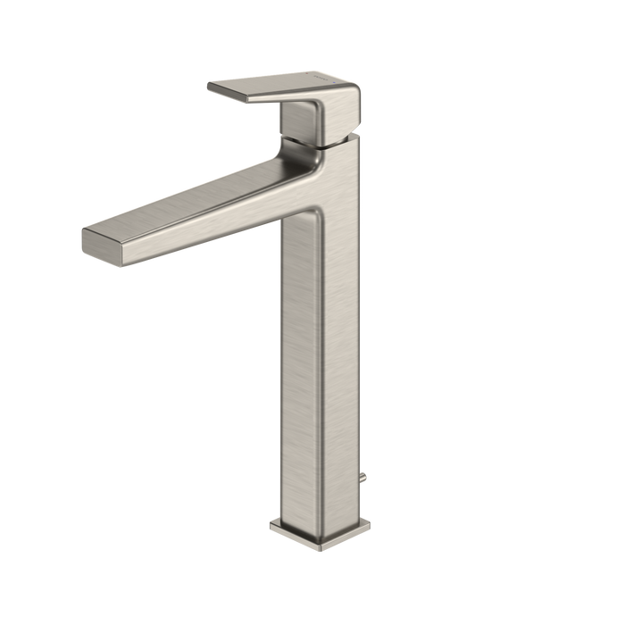 TOTO GB 1.2 GPM Single Handle Vessel Bathroom Sink Faucet with COMFORT GLIDE Technology, Brushed Nickel - TLG10305U#BN