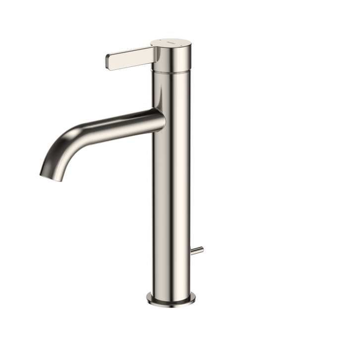 TOTO GF 1.2 GPM Single Handle Semi-Vessel Bathroom Sink Faucet with COMFORT GLIDE Technology, Polished Nickel - TLG11303U#PN