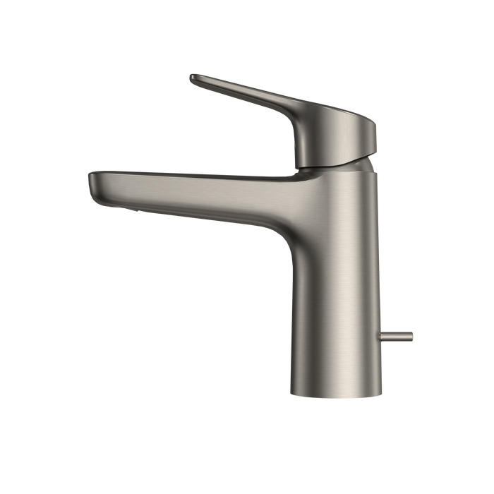 TOTO GS Series 1.2 GPM Single Handle Bathroom Sink Faucet with COMFORT GLIDE Technology and Drain Assembly, Brushed Nickel