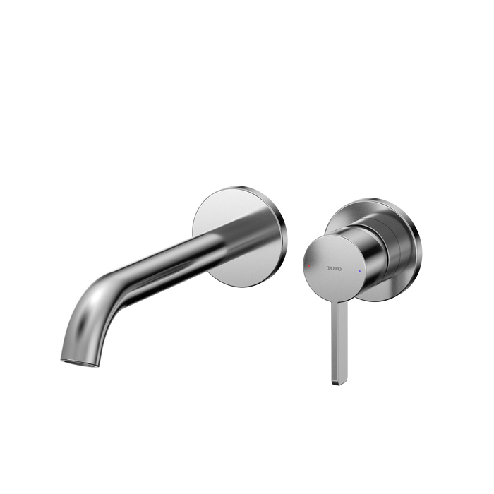 TOTO GF 1.2 GPM Wall-Mount Single-Handle Long Bathroom Faucet with COMFORT GLIDE Technology, Polished Chrome - TLG11308U#CP