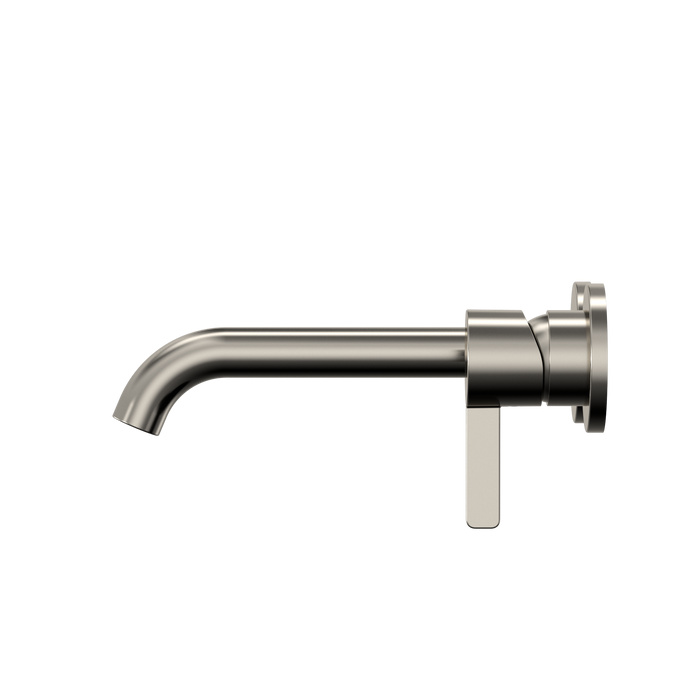 TOTO GF 1.2 GPM Wall-Mount Single-Handle Long Bathroom Faucet with COMFORT GLIDE Technology, Polished Nickel - TLG11308U#PN