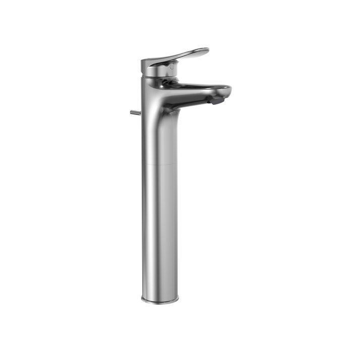 TOTO LF Series 1.2 GPM Single Handle Bathroom Faucet for Vessel Sink with Drain Assembly, Polished Chrome - TLS04306U#CP