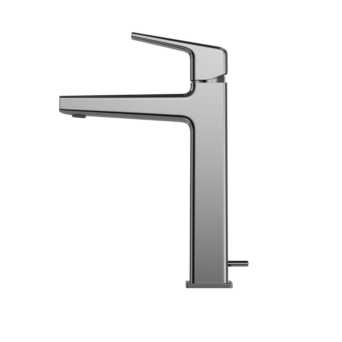 TOTO GB 1.2 GPM Single Handle Semi-Vessel Bathroom Sink Faucet with COMFORT GLIDE Technology, Polished Chrome - TLG10303U#CP