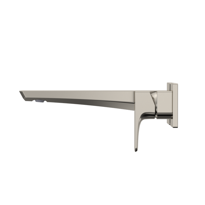 TOTO GE 1.2 GPM Wall-Mount Single-Handle Long Bathroom Faucet with COMFORT GLIDE Technology, Polished Nickel