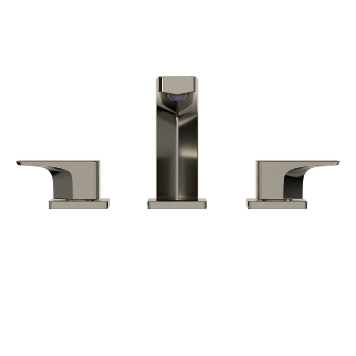 TOTO GE 1.2 GPM Two Handle Widespread Bathroom Sink Faucet, Polished Nickel