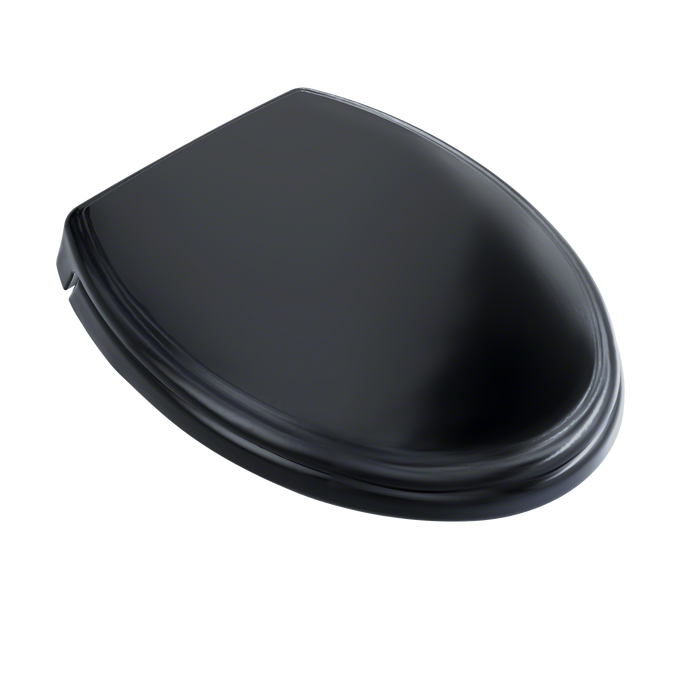 TOTO Traditional SoftClose Slow Close Elongated Toilet Seat and Lid, Ebony - SS154#51