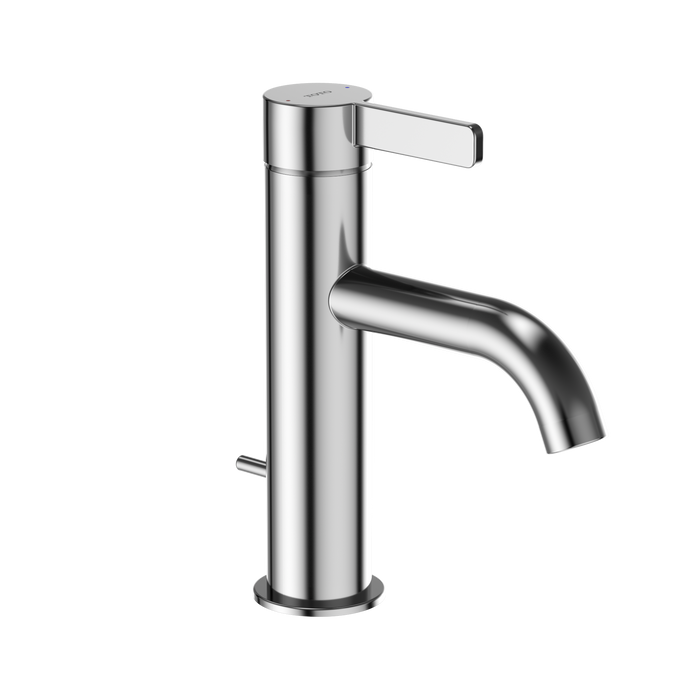 TOTO GF Series 1.2 GPM Single Handle Bathroom Sink Faucet with COMFORT GLIDE Technology and Drain Assembly, Polished Chrome - TLG11301U#CP