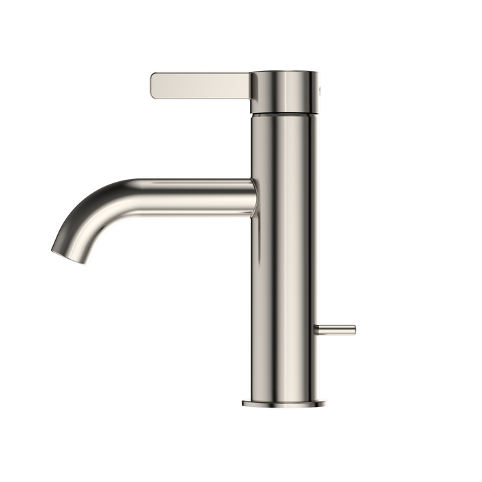 TOTO GF Series 1.2 GPM Single Handle Bathroom Sink Faucet with COMFORT GLIDE Technology and Drain Assembly, Polished Nickel - TLG11301U#PN