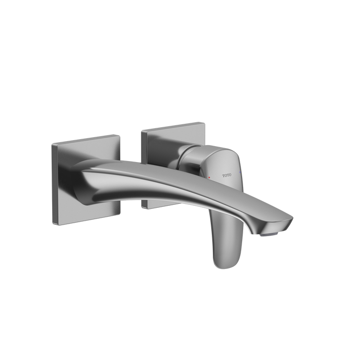 TOTO GM 1.2 GPM Wall-Mount Single-Handle Long Bathroom Faucet with COMFORT GLIDE Technology, Polished Chrome
