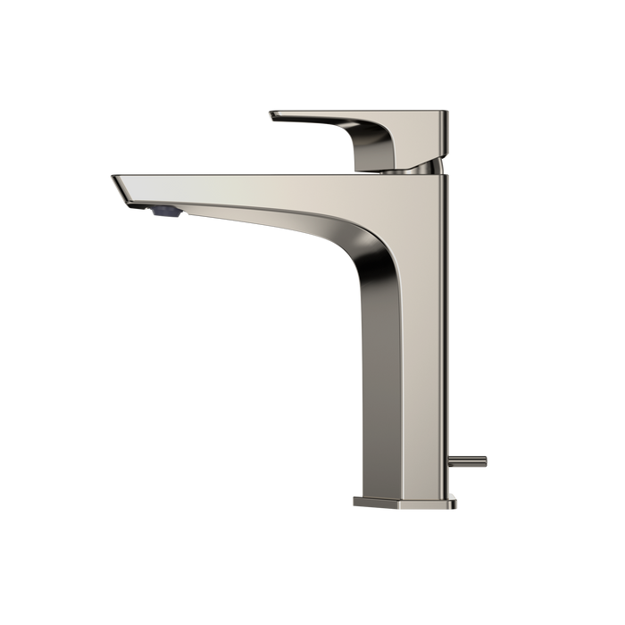 TOTO GE 1.2 GPM Single Handle Semi-Vessel Bathroom Sink Faucet with COMFORT GLIDE Technology, Polished Nickel