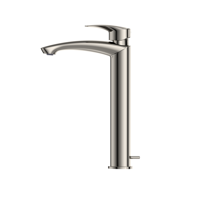TOTO GM 1.2 GPM Single Handle Vessel Bathroom Sink Faucet with COMFORT GLIDE Technology, Polished Nickel - TLG09305U#PN