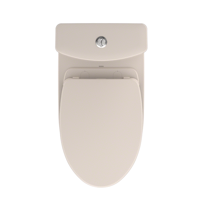 TOTO Aquia IV WASHLET+ Two-Piece Elongated Dual Flush 1.28 and 0.9 GPF Toilet with CEFIONTECT,  MS446124CEMGN#12
