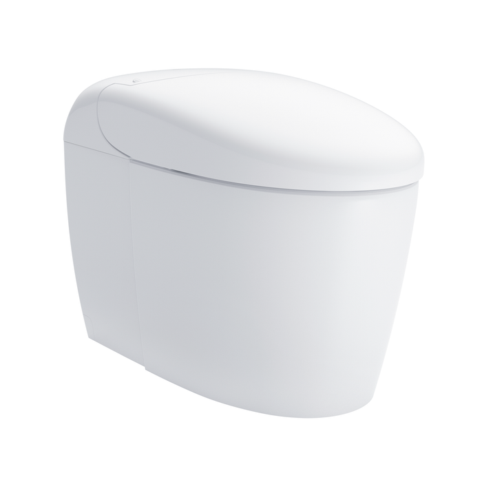 NEOREST¨ RS Dual Flush 1.0 or 0.8 GPF Toilet with Integrated Bidet Seat and EWATER+, Cotton White