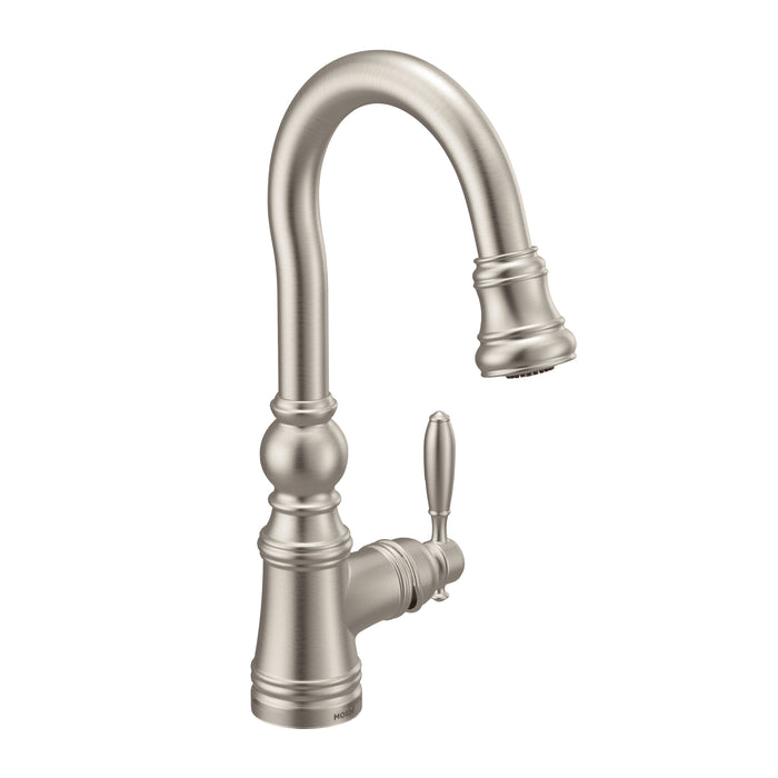 Weymouth One-Handle High Arc Pulldown Bar Faucet