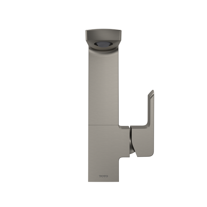 TOTO GR Series 1.2 GPM Single Side Handle Bathroom Sink Faucet with COMFORT GLIDE Technology and Drain Assembly, Brushed Nickel
