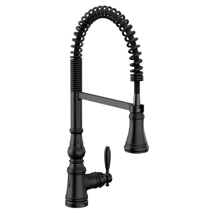 Weymouth Chrome One-Handle High Arc Pulldown Kitchen Faucet