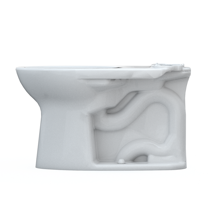 TOTO® Drake® Elongated Universal Height TORNADO FLUSH® Toilet Bowl with CEFIONTECT®, Cotton White