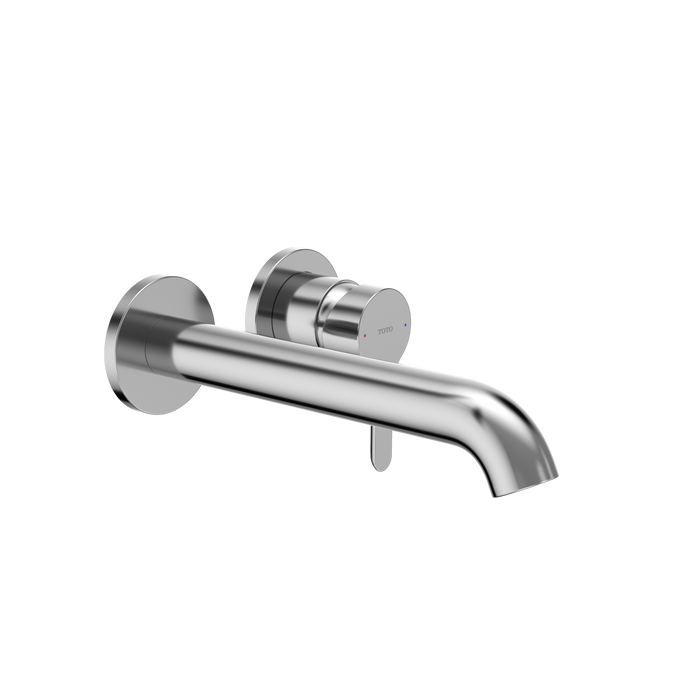 TOTO LB Series 1.2 GPM Wall-Mount Single-Handle Bathroom Sink Faucet, Polished Chrome - TLS01310U#CP