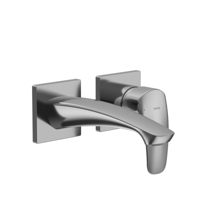 TOTO GM 1.2 GPM Wall-Mount Single-Handle Bathroom Faucet with COMFORT GLIDE Technology, Polished Chrome