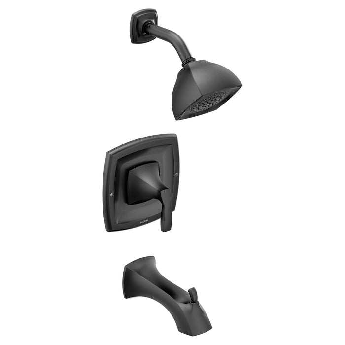 Voss Matte black Posi-Temp(R) tub/shower