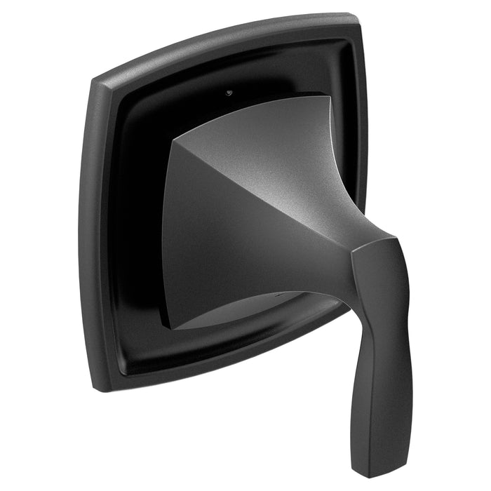 Voss Matte black transfer valve trim