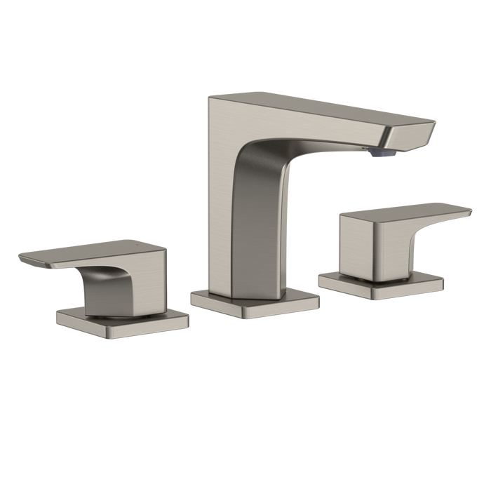 TOTO GE 1.2 GPM Two Handle Widespread Bathroom Sink Faucet, Brushed Nickel