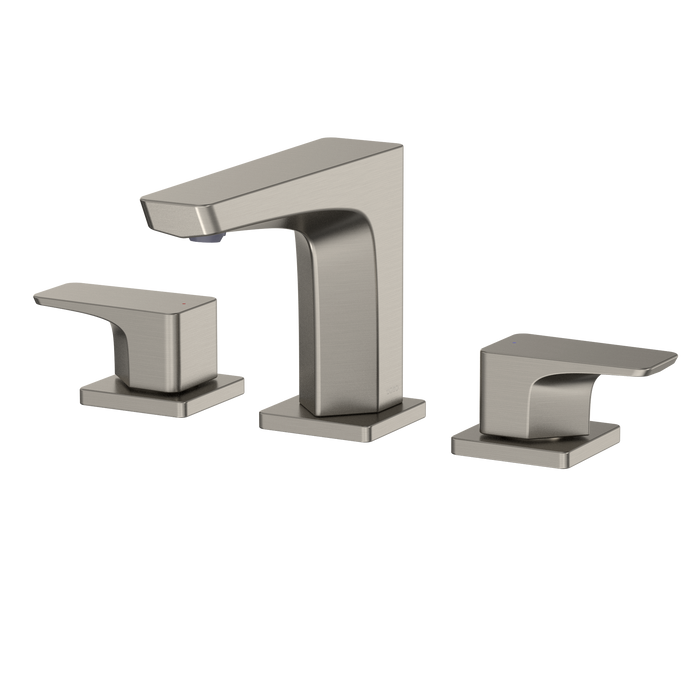 TOTO GE 1.2 GPM Two Handle Widespread Bathroom Sink Faucet, Brushed Nickel