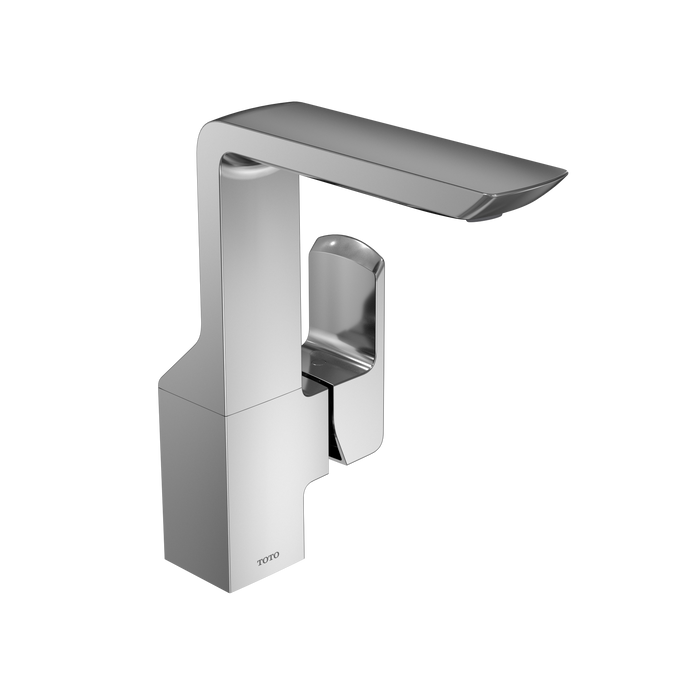 TOTO GR Series 1.2 GPM Single Side Handle Bathroom Sink Faucet with COMFORT GLIDE Technology and Drain Assembly, Polished Chrome