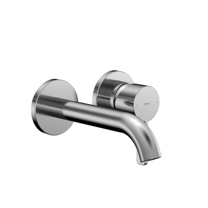 TOTO GF 1.2 GPM Wall-Mount Single-Handle Bathroom Faucet with COMFORT GLIDE Technology, Polished Chrome - TLG11307U#CP